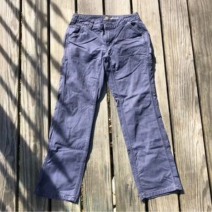 Womens 2 Carhartt Work Pants - Canvas